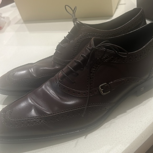 Louis Vuitton Brown Leather Oxfords - Picture 6 of 6